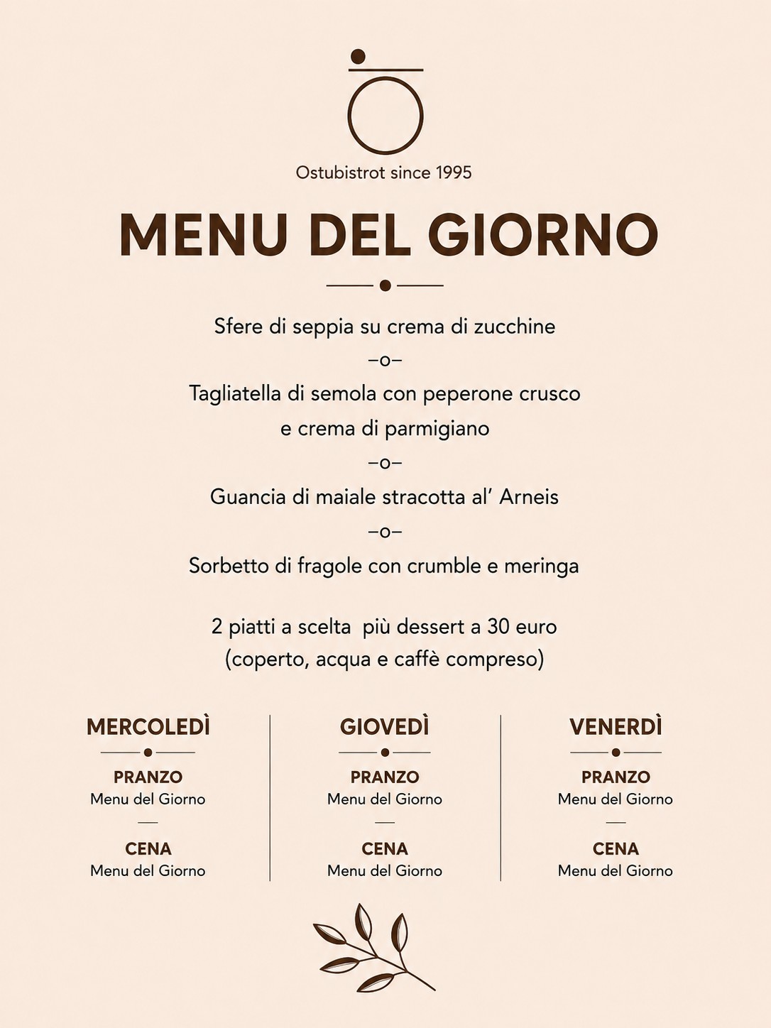Banner Ostu Bistrot