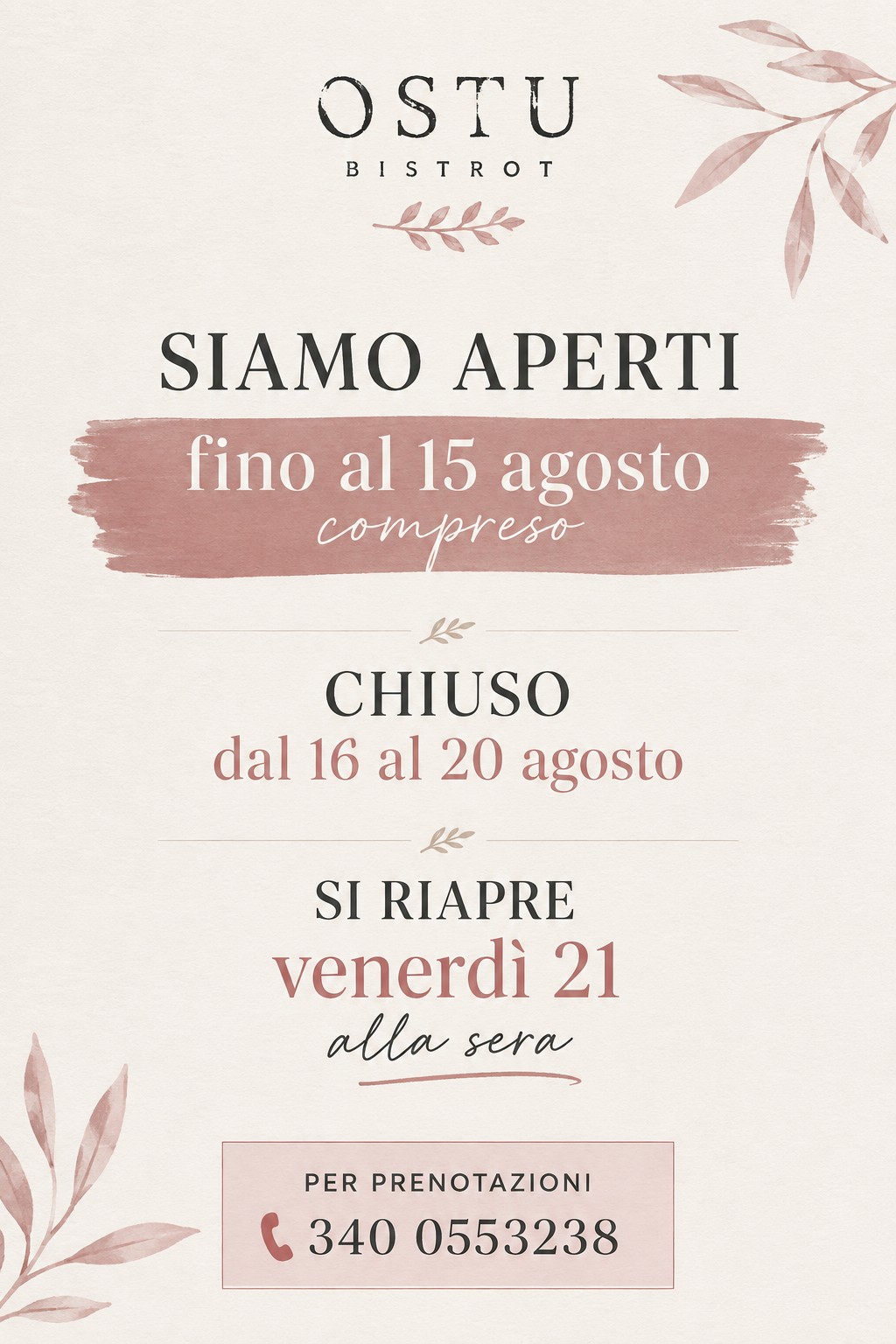 Banner Ostu Bistrot